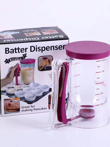 Dispensador De Masas Para Panquecas, Cupcake, Waffles 