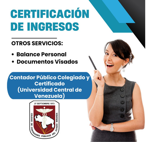 Certificación De Ingresos Persona Natural, Balance Personal