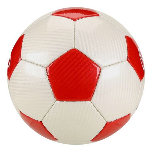 Pelota Futbol Spalding Profesional Numero 5 Classic Soccer Color Blanco/rojo