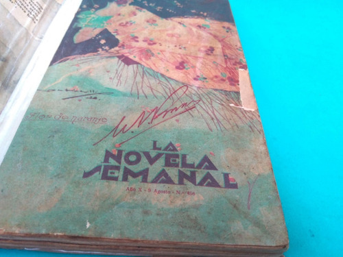 Mercurio Peruano: Libro Novela Semanal Argentina 1926 L120