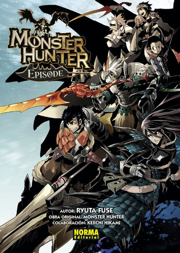 Libro Monster Hunter Episode 1 A 3 (pack)