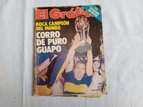 Revista Antigua * Grafico  * N° 3070 Boca Campeon Mundo 78