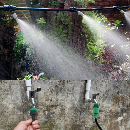 Micro Sistema De Riego De Agua Plantas De Invernadero Para