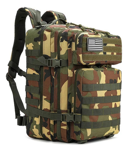 Mochila Táctica Militar Impermeable Reforzada Grande 45l