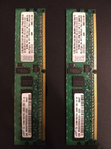 Memoria Ibm 512mb Pc2-3200r-333