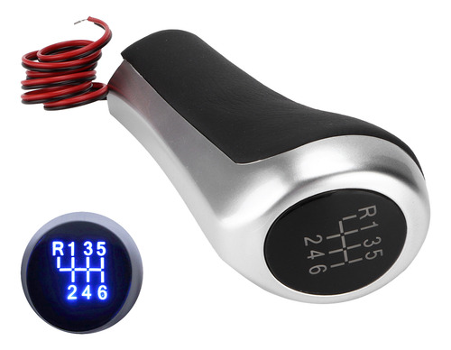 Substituição Do Gear Stick Car 6 Speed Knob Matte Style Para