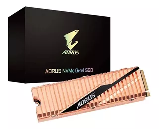 Disco Ssd Gigabyte Aorus Nvme Gen4 500 Gb Gamer Disipador