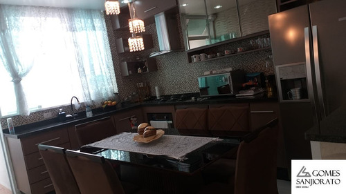 Imagem 4 de 18 de Apartamento Para A Venda No Bairro Vila Alzira Em Santo André - Sp . - Ap01405 - 69427286