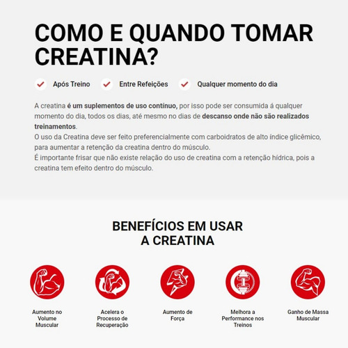 Imagem 3 de 5 de Creatina Hardcore 300g Integral Médica - Original C/nf