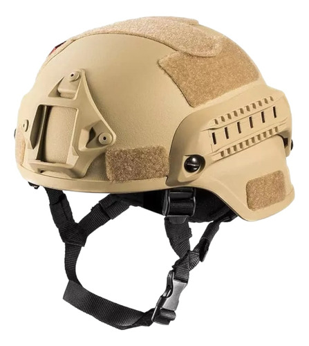 Casco Tactico Militar Ajustable Proteccion Orejas Csc3