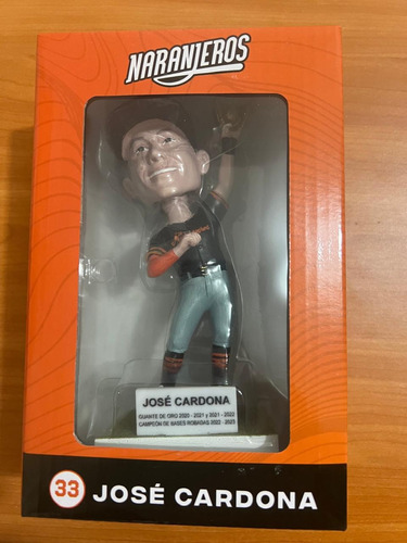 Bobblehead Naranjeros Jose Cardona