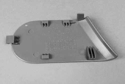 Imagen 3 de 7 de Tapa De Cinturón Seguridad Lh Dodge Caliber Compass Sp