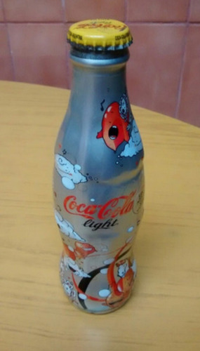Botella Coca Cola Light Vacia Edición Limitada