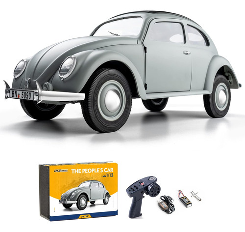 Rochobby 1/12 Rc Crawler El Coche Del Pueblo Rtr Gris Rtr 4-