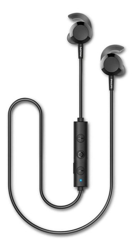 Audífono Bluetooth In Ear Philips Tae4205bk Bass, Máx. 10 Ho