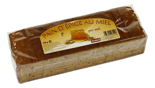 Pan De Jengibre Frances Puro 57% Miel - Pain D'epices Pur Mi