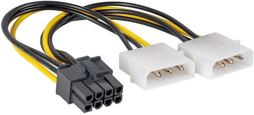 Cable Adaptador Molex A Pcie 8 Pin Tarjeta Video Express Emn