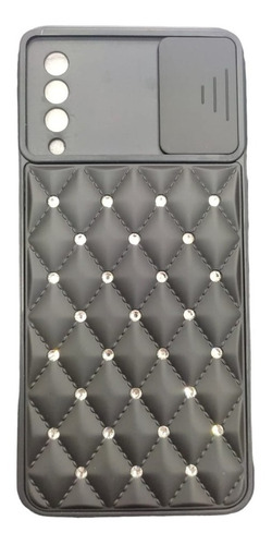 Case Protector Cubre Cámara Con Brillo Para Galaxy A50/ A30s