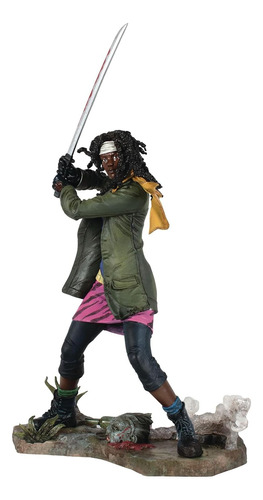 The Walking Dead - Michonne - Estatuilla Diamond Select