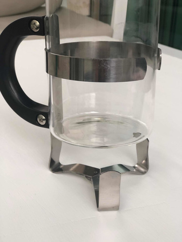 Cafetera Prensa Francesa Embolo 800 Ml Acero Inoxidab Vidrio