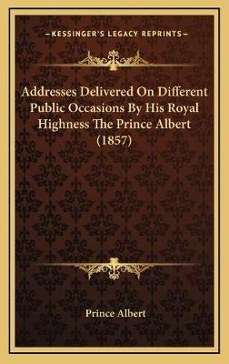 Libro Addresses Delivered On Different Public Occasions B...