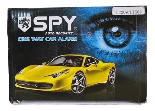 Alarma Spy Carro Bloqueo 4 Puertas Alta Seguridad Anti-robo