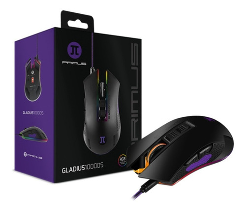 Mouse Gamer Rgb Primus Gladius 10000s Usb Pc Notebook Laptop