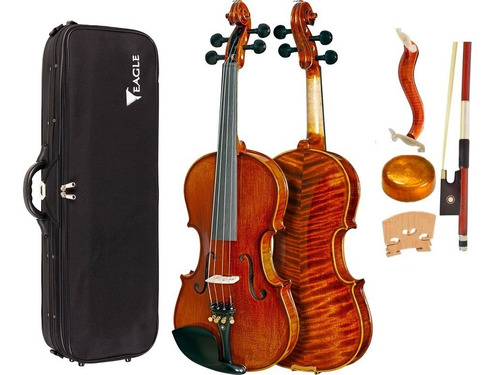 Violino Eagle Vk 644 4/4 Envelhecido Master Completo + Nfe