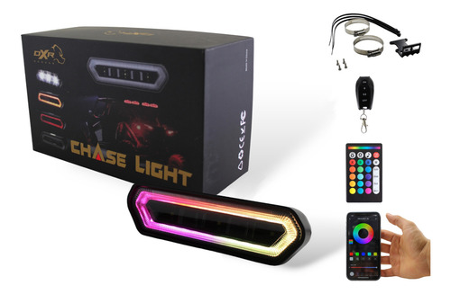 Chase Led Rgb Estrobo Bluetooth Y Control Remoto Rzr Can Am