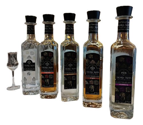 Pox Tierra Maya Destilado 750 Ml - 30% Alcohol Reposado