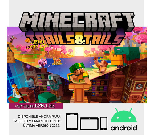 Minecraft Trails & Tails Edition 2023 Android Original