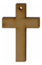 Comprar Cruz Bautismo Comunión 20cm Alto Fibrofacil X 10 Unidades