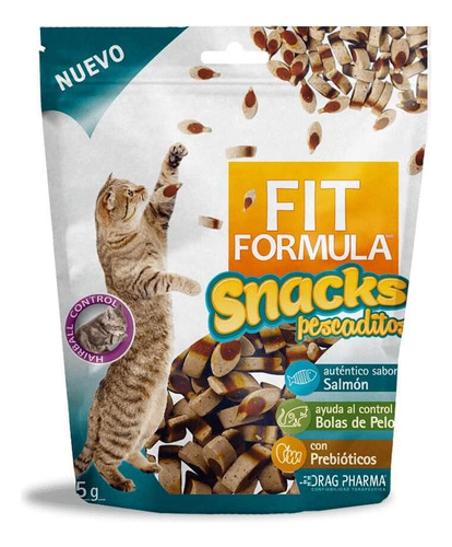 Fit Formula® Snacks Pescaditos Para Gatos 65grs