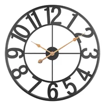 Comprar Bew Gran Reloj De Pared, Reloj De Pared De Metal De 24 Pulga