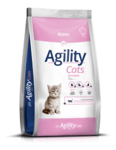 Alimento Para Gatitos Bebes Agility Kitten 10 Kg 