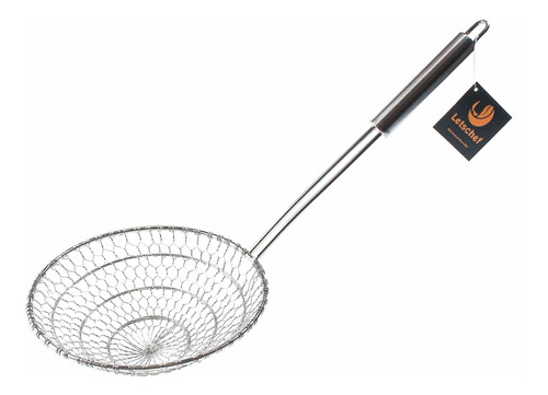 Letschef Colador De Acero Inoxidable Para Cocina Asiática Co