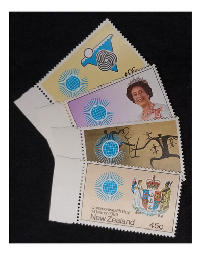 Nueva Zelanda Commonwealth 1983 Nv. Mint. Yv. 836/39