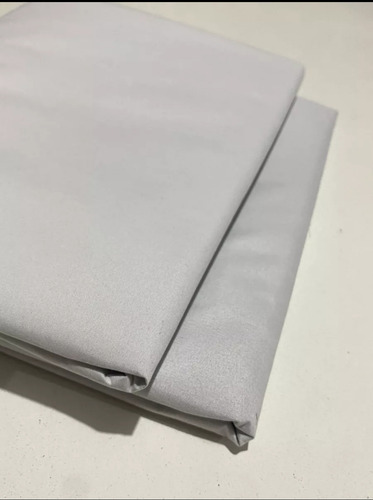 Cortina Blackout 100% Recubrimiento Textil Doble Cara Gris Oscuro