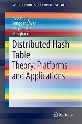 Libro Distributed Hash Table - Hao Zhang