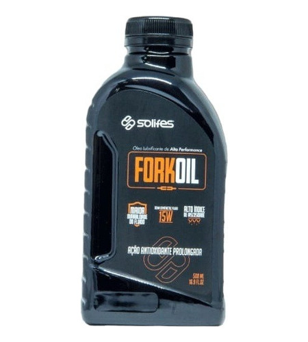 Aceite Solifes Fork Oil 15 W 500ml, P/ Horquillas De Bici