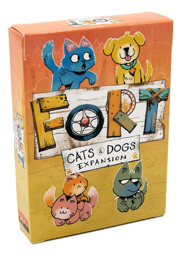 Leder Games | Fort: Expansión De Gatos Y Perros