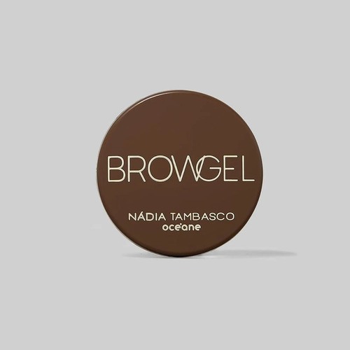 Gel Para Sobrancelhas Nádia Tambasco By Océane - Brow Gel 7g Cor Transparente