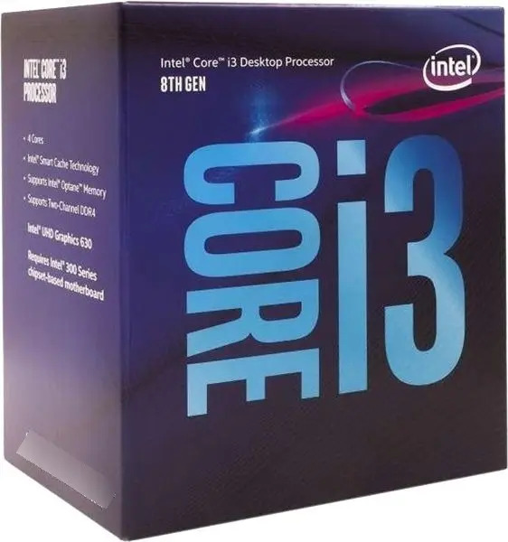 Processador Intel Core i3 8100 8ª Geração 3.4GHz 4 Núcleos LGA 1151