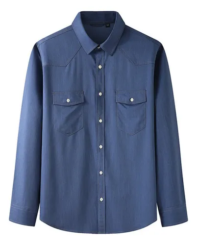 Camisa vaquera hombre talla grande sale