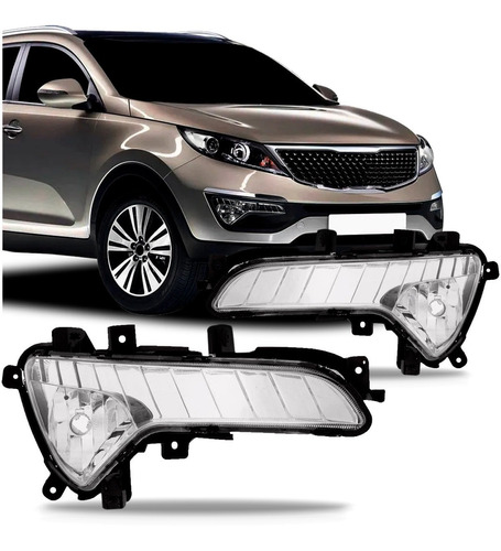 Par Farol Milha Auxiliar Sportage 2014 2015 2016