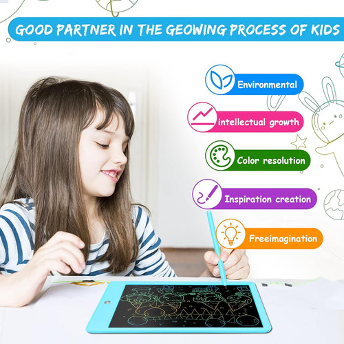 Tableta De Escritura Lcd Para Niños, Tableta De Dibujo De Ta