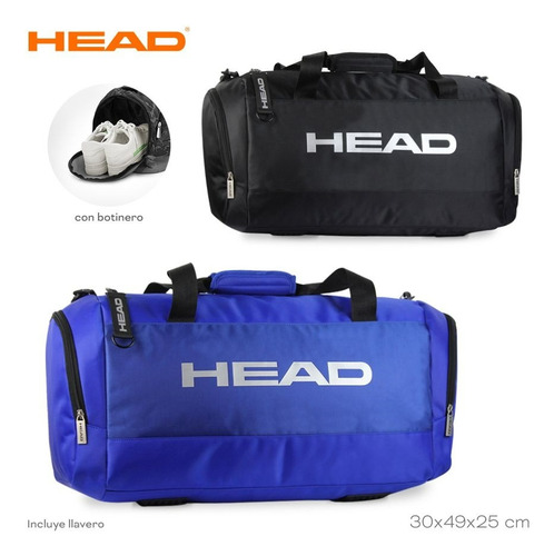 Imagen 2 de 4 de Bolso Head Deportivo Gimnasio Equipaje Viaje Running