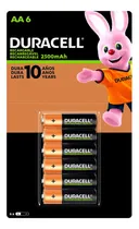Comprar Duracell Aa 6 Piezas Recargables