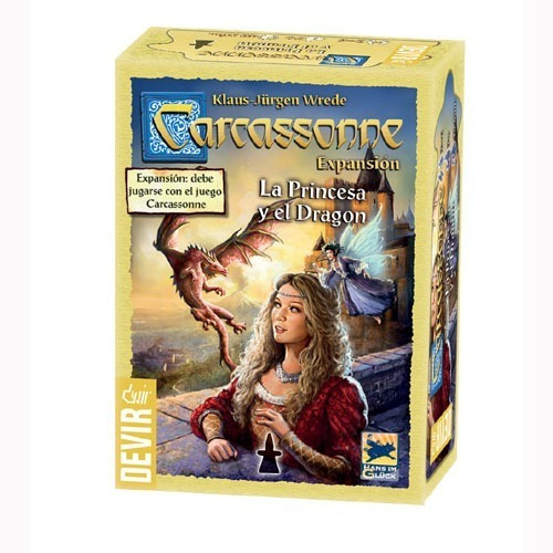 Carcassonne La Princesa Y El Dragón - Expansión