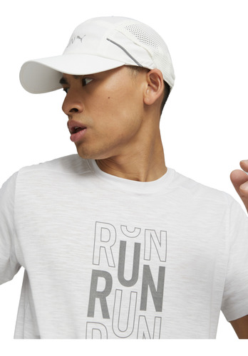 Gorra Puma Leightweight Run Unisex Running Blanco